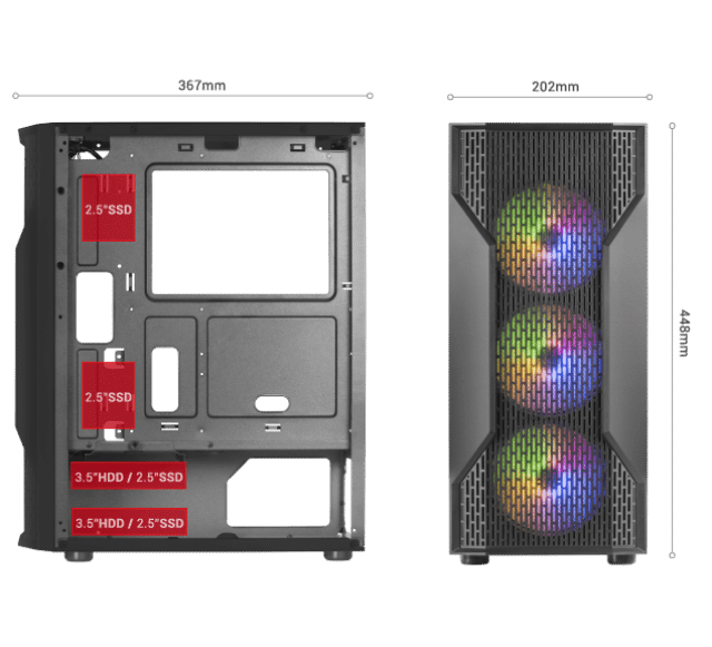 PC da Gaming i7 + AMD RX560 PC da Gaming i7 + AMD RX560